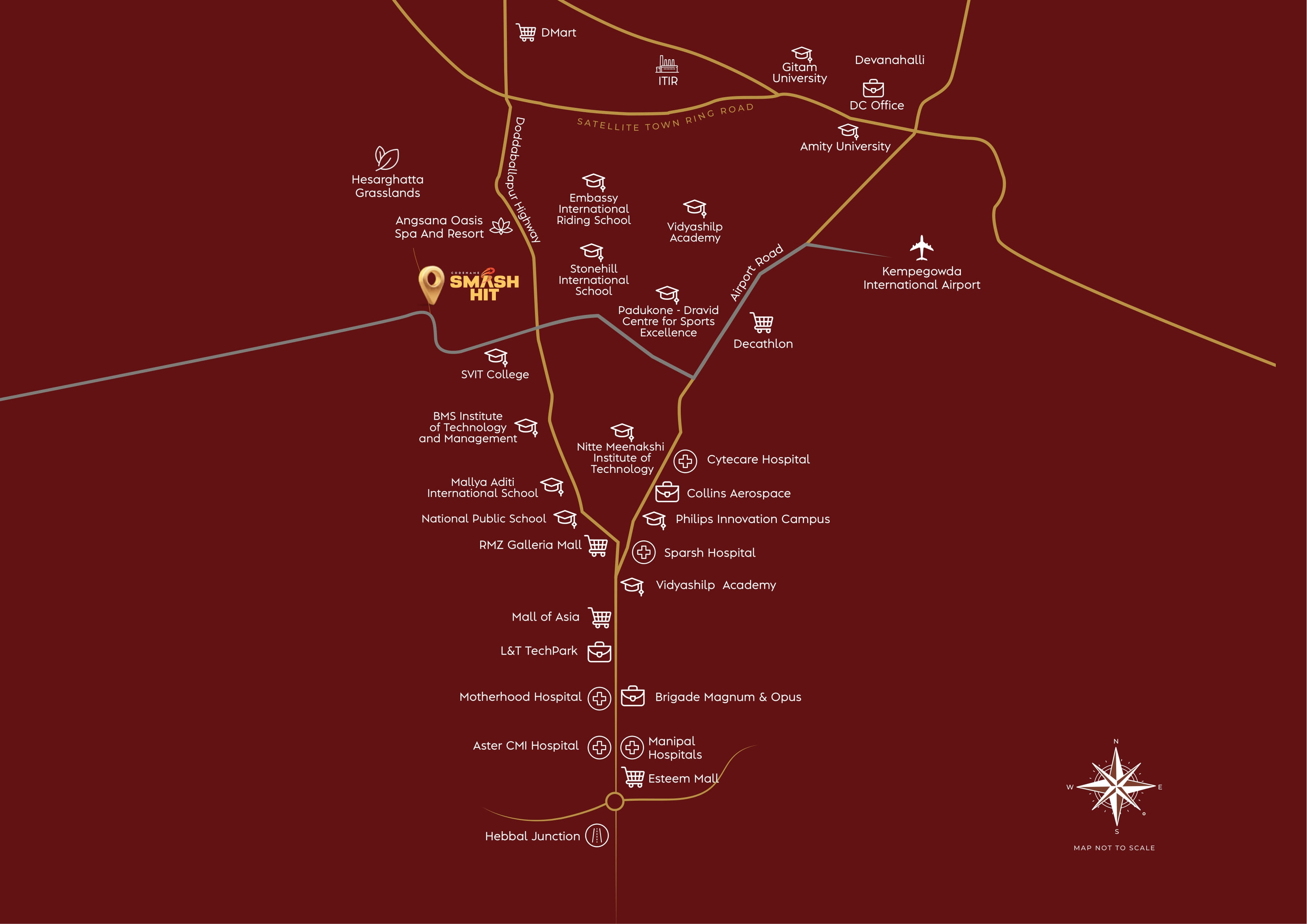 Shriram Serenity Location Map